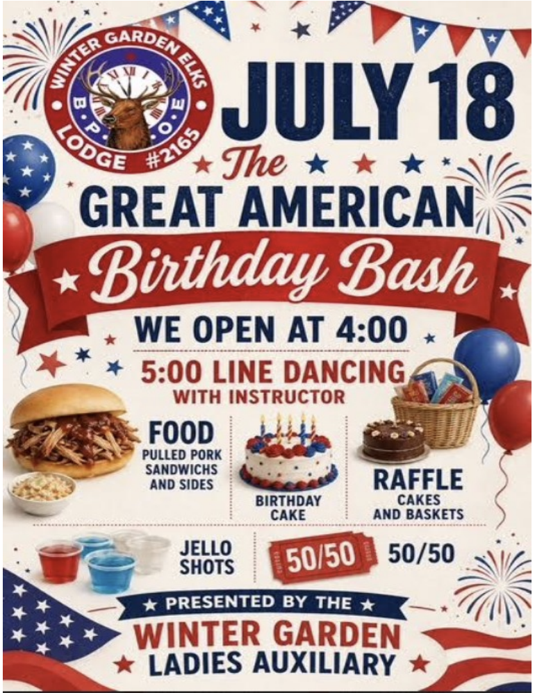 The GREAT AMERICAN Birthday Bash