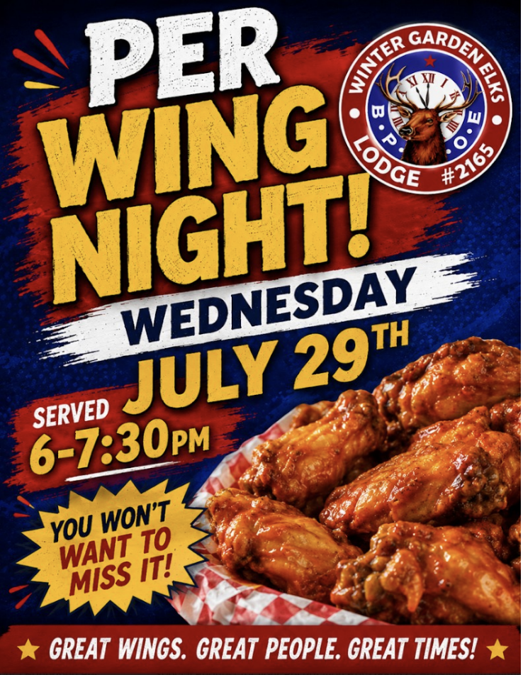 PER WING NIGHT!