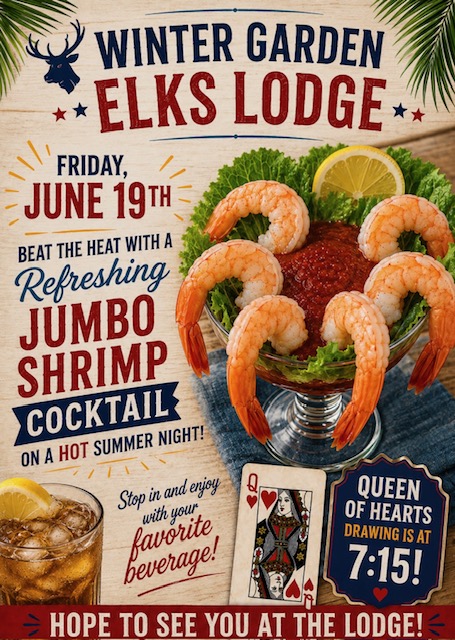 Jumbo Shrimp Cocktail Dinner