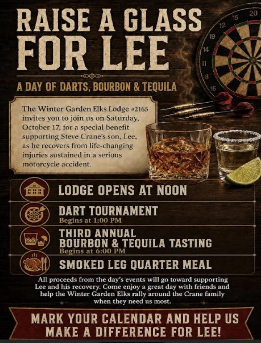 Raise a Glass for Lee