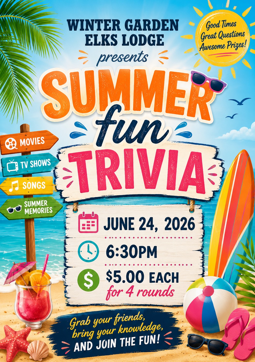 Summer Fun Trivia 