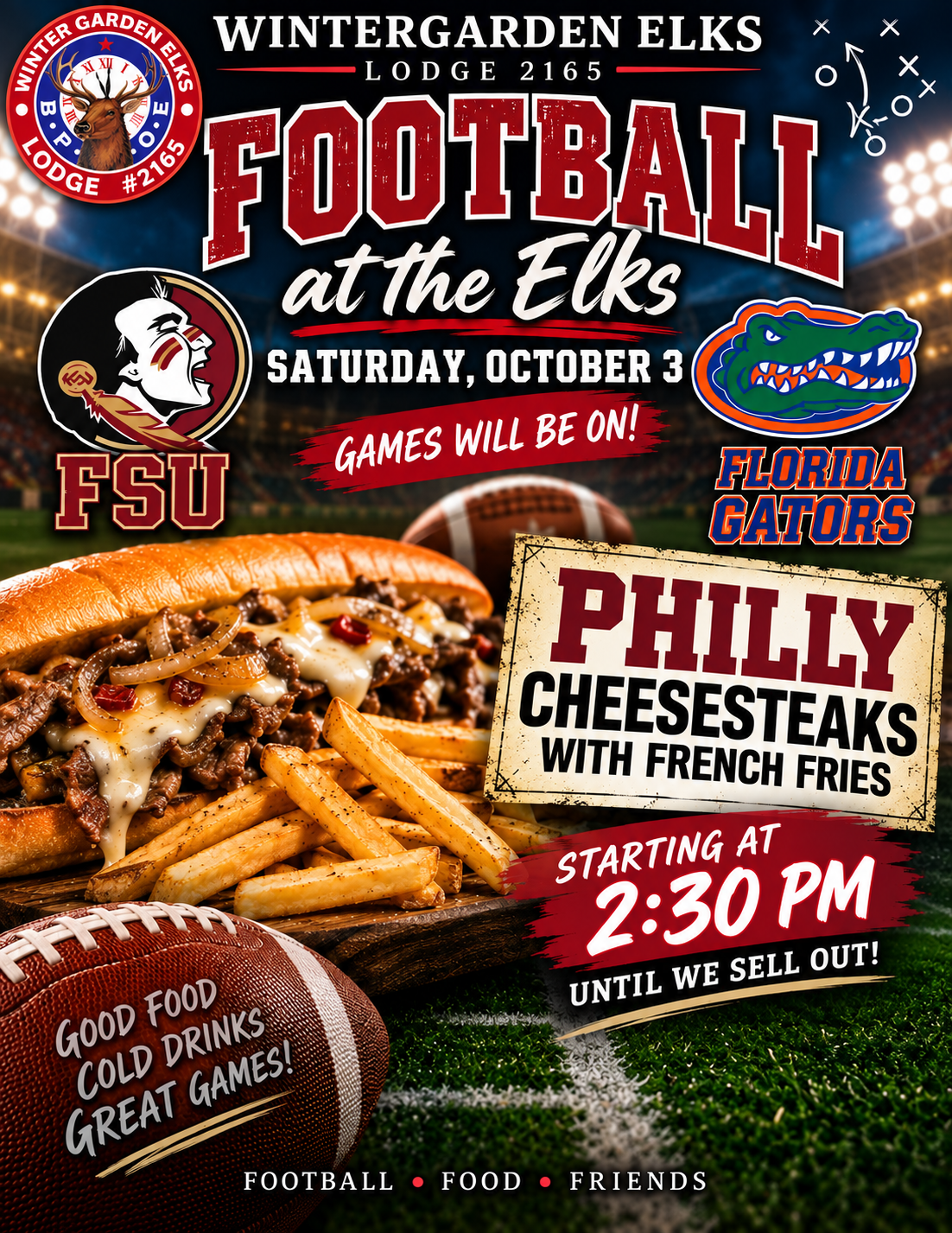 Football at the Elks