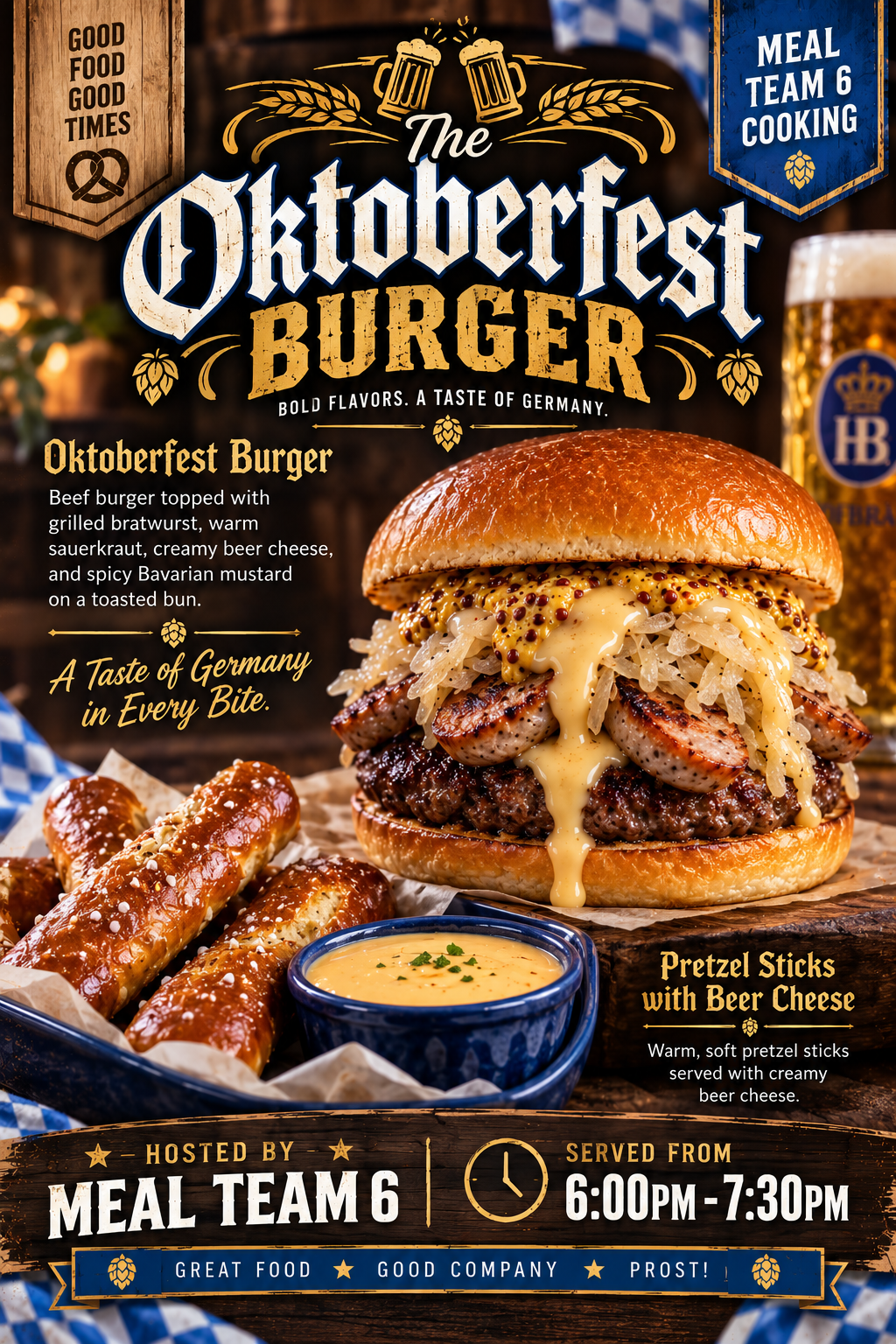 September Oktoberfest Burger Night