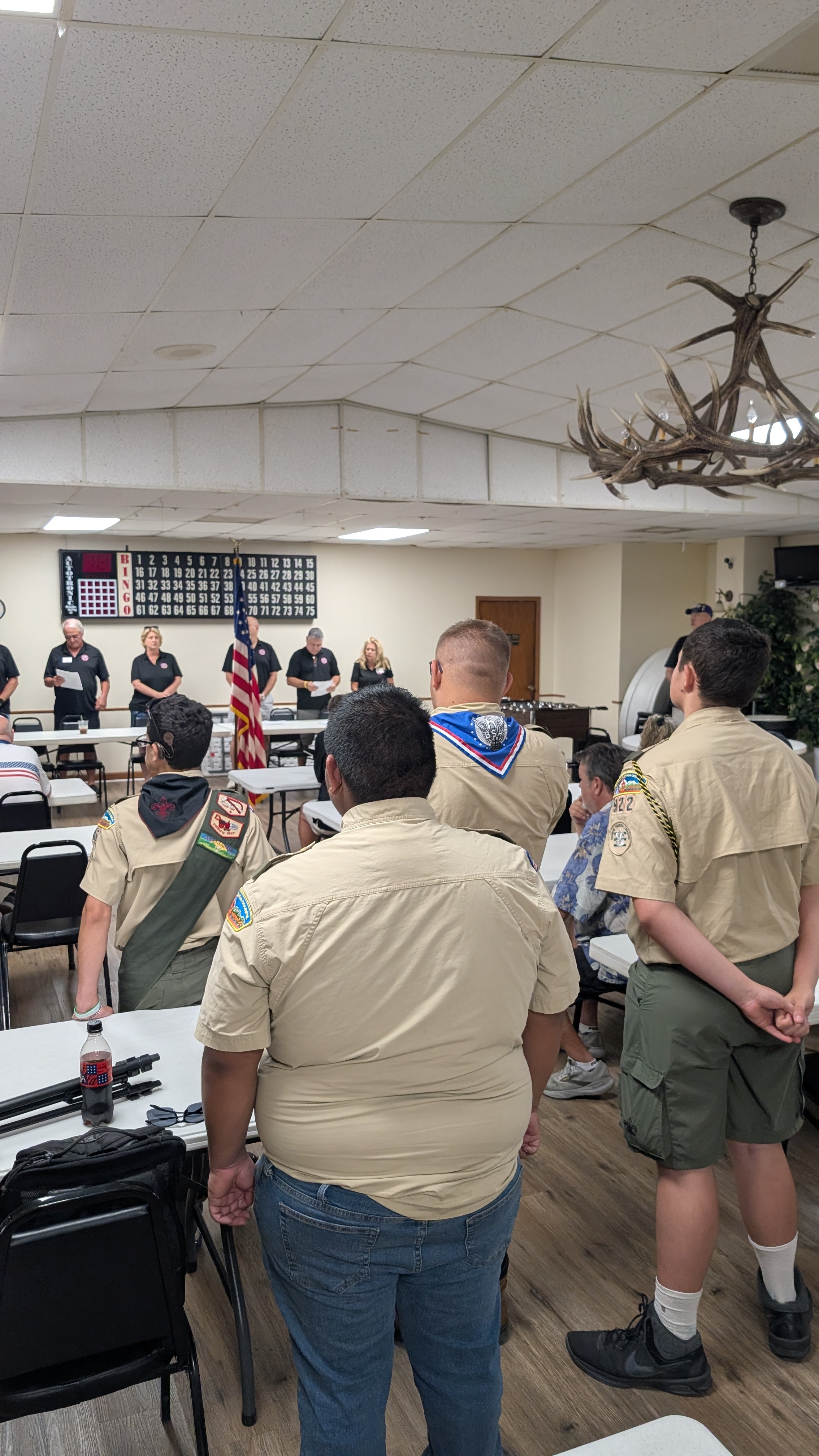 Flag Day 2026 with Troop 145 and 922