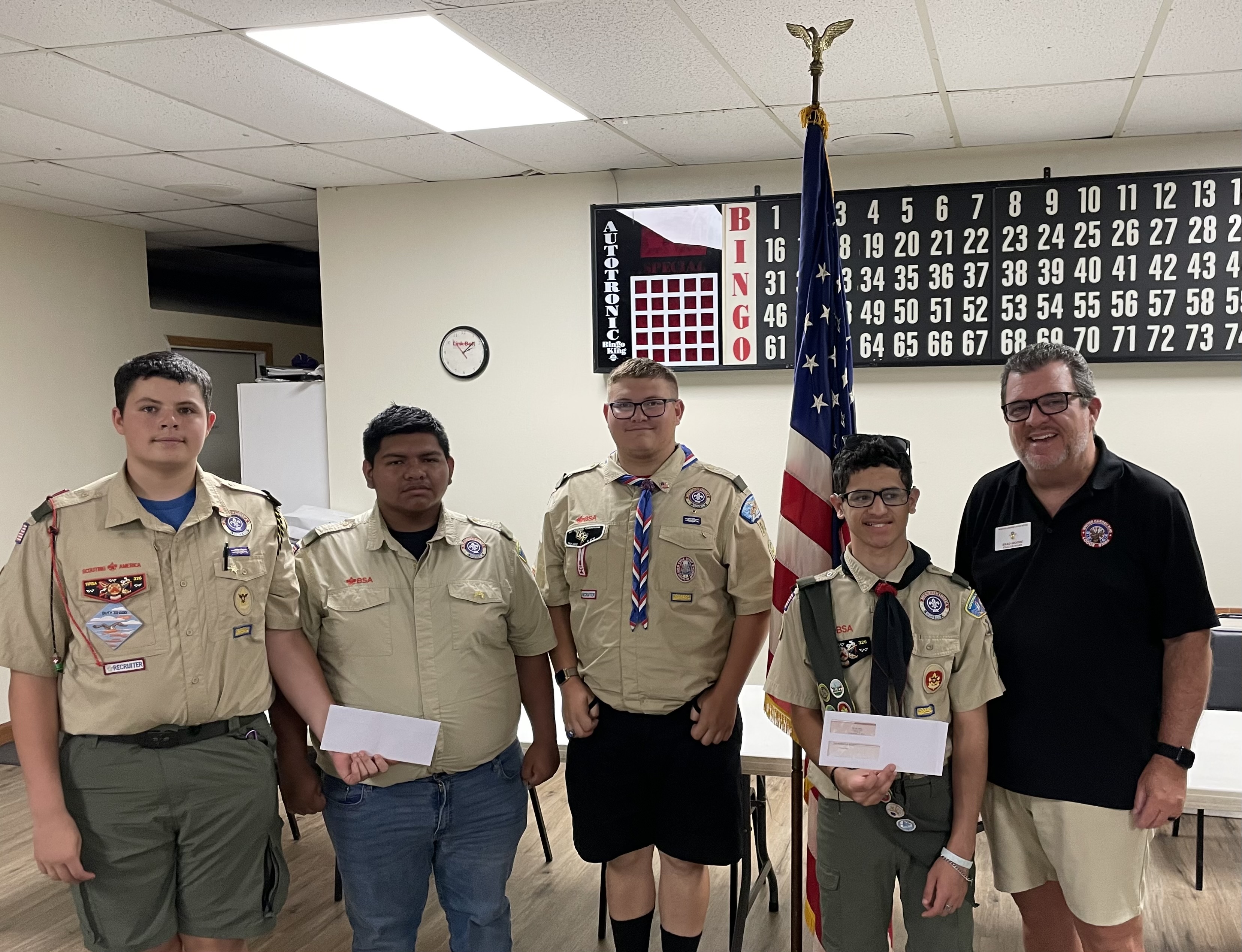 Flag Day 2026 with Troop 145 and 922