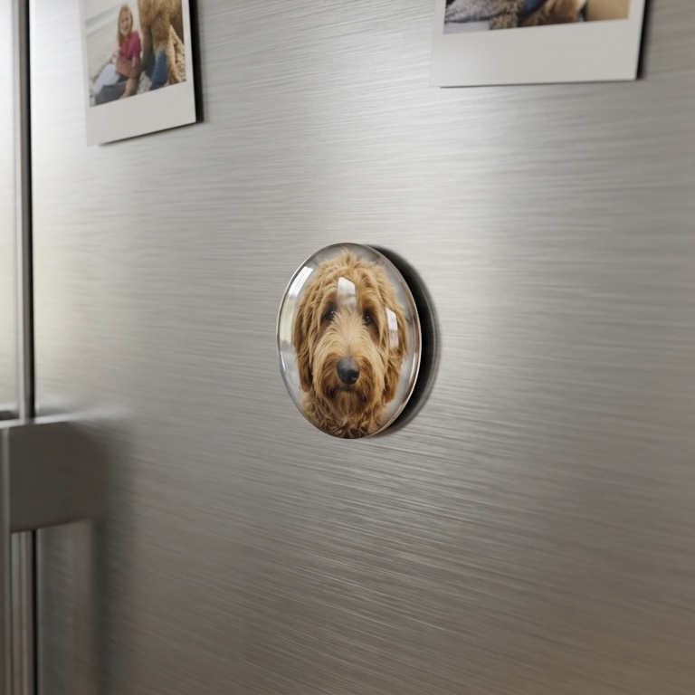  1.25” Customizable Round Magnet - NOT Wearable