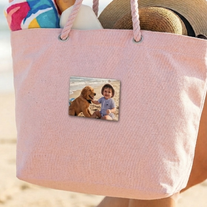 2.5”x3.5” Custom Photo Magnet - WEARABLE